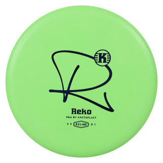 Kastaplast Disc Golf K3 Reko Putter 3/3/0/1 Green/Indigo 174 grams
