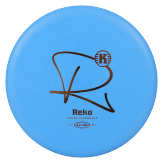 Kastaplast Disc Golf K3 Reko Putter 3/3/0/1 Blue/Gold 173 grams