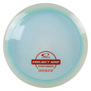 Latitude 64 Disc Golf Project Grip Grace Distance Driver 11/6/-1/2 Blue/Orange 173 grams