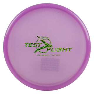 Discraft Disc Golf Z Line Zone Ringer GT Concept Test Flight Putter Purple/Green Scratch 173-174g