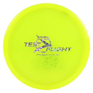 Discraft Disc Golf Z Line Zone Ringer GT Concept Test Flight Putter Yellow/Silver Flowers 173-174g