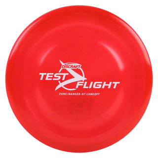 Discraft Disc Golf Z Line Zone Banger GT Concept Test Flight Putter Red/White 173-174g
