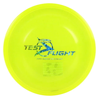 Discraft Disc Golf Z Line Zone Banger GT Concept Test Flight Putter Yellow/Rainbow Shatter 173-174g