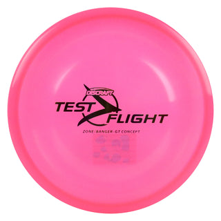 Discraft Disc Golf Z Line Zone Banger GT Concept Test Flight Putter Pink/Purple Mettalic 173-174g