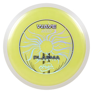 MVP Discs Sports Project Lab Coat Plasma Wave Distance Driver 11/5/-2/2 Pastel Yellow 170 grams