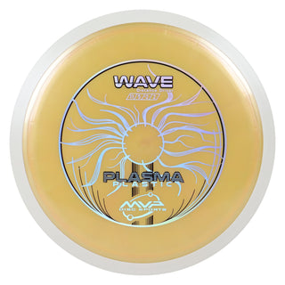 MVP Discs Sports Project Lab Coat Plasma Wave Distance Driver 11/5/-2/2 Dull Gold 170 grams