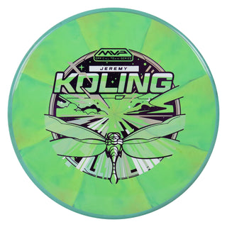 Axiom Discs Jeremy Koling Team Series Cosmic Neutron Tempo Putt and Approach Green/Teal 173 grams