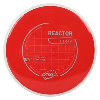 MVP Discs Sports Project Lab Coat Neutron Reactor Mindrange 5/5/-0.5/1.5 Red 176 grams
