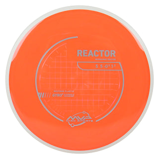 MVP Discs Sports Project Lab Coat Neutron Reactor Mindrange 5/5/-0.5/1.5 Orange 169 grams