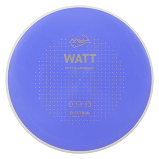 MVP Discs Sports Project Lab Coat Electron Firm Watt Putt and Approach 2/5/-0.5/0.5 Indigo 174 grams
