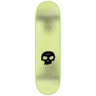 Zero Skateboard Deck 3 Skull Blood Ooze Glow 8.5" x 32.3"