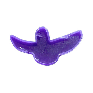 Krooked Skateboard Wax Birdy Purple 3" x 1.5" x 1"