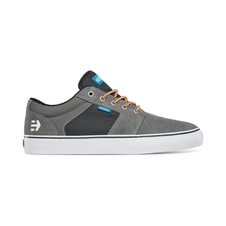 Etnies Skateboard Shoes Barge LS Grey/Black/Yellow Mens