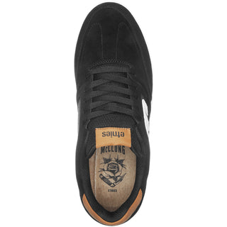 Etnies Skateboard Shoes Veer Black/White/Orange Mens