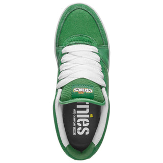 Etnies Skateboard Shoes MC Rap Lo Green/White