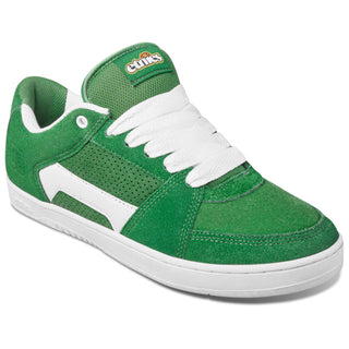 Etnies Skateboard Shoes MC Rap Lo Green/White