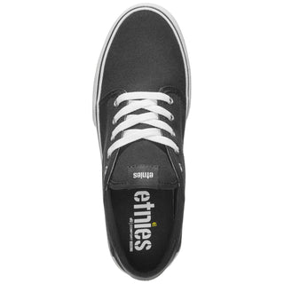 Etnies Skateboard Shoes Barge Slim Black/White/Silver
