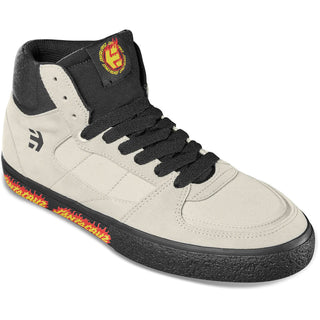 Etnies Skateboard Shoes Screw Vulc Mid X Santa Cruz White/Black