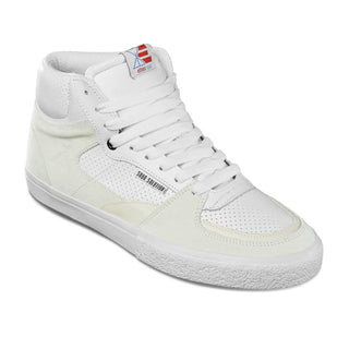 Etnies Skateboard Shoes Screw Vulc Mid X Sour White