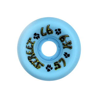 Dogtown Skateboard Wheels 57mm K-9 80's 97A Light Blue Old School