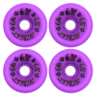 Dogtown Skateboard Wheels 57mm K-9 80's 99A Purple Old School