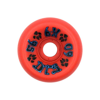 Dogtown Skateboard Wheels 60mm K-9 80's 95A Red Old School