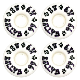 Dogtown Skateboard Wheels 58mm K-9 Rallys 99A White