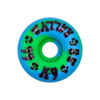 Dogtown Skateboard Wheels 58mm K-9 Rallys 99A Blue/Green