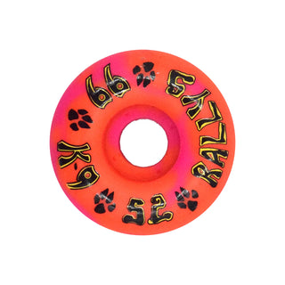 Dogtown Skateboard Wheels 52mm K-9 Rallys 99A Pink/Orange