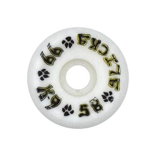 Dogtown Skateboard Wheels 58mm K-9 Slicks 99A White