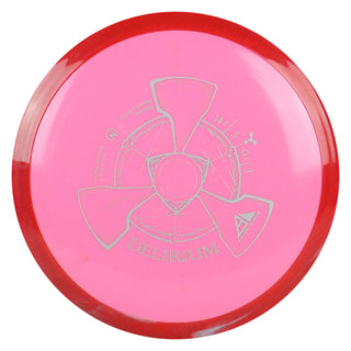 Axiom Disc Golf Neutron Delirium Distance Driver 14.5/5/-0.5/3 Light Pink/Red 174 grams