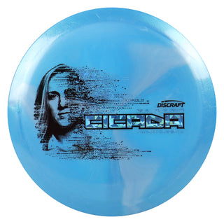 Discraft Disc Golf 2026 Missy Gannon Tour Series Cicada Blue/Blue Shatter 173-174g