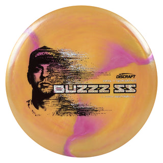 Discraft Disc Golf 2026 Ezra Robinson Tour Series Buzzz SS Orange Pink/Holo Hexagons 177-180g