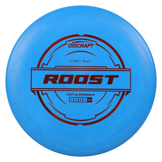Discraft Disc Golf First Run Putter Line Roost Putt and Approach 2/5/0/2 Blue/Orange 174g