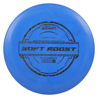 Discraft Disc Golf First Run Putter Line Soft Roost Putt and Approach 2/5/0/2 Blue/Black Prisms 172g