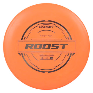 Discraft Disc Golf First Run Putter Line Roost Putt and Approach 2/5/0/2 Orange/Silver 173g
