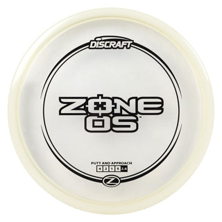 Discraft Disc Golf Z Line Zone OS Putter 4/2/1/5 Clear/Black 172g