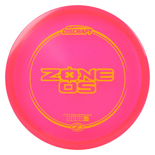 Discraft Disc Golf Z Line Zone OS Putter 4/2/1/5 Pink/Yellow 173g