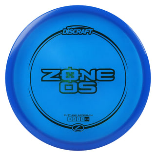 Discraft Disc Golf Z Line Zone OS Putter 4/2/1/5 Dark Blue/Green 171g
