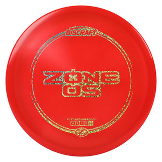 Discraft Disc Golf Z Line Zone OS Putter 4/2/1/5 Red/Gold Shimmer 173g
