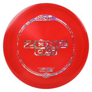 Discraft Disc Golf Z Line Zone OS Putter 4/2/1/5 Red/Money Holo 172g