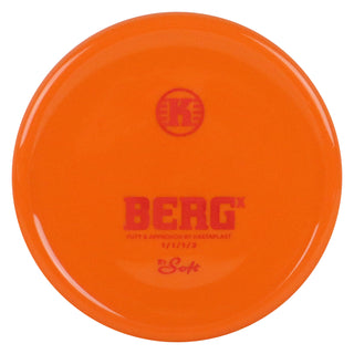 Kastaplast Disc Golf K1 Soft Berg X Putter 1/1/1/2 Orange/Red 175 grams