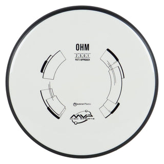 MVP Disc Golf Neutron Ohm Putter 2/5/0/1 Pearl 175 grams