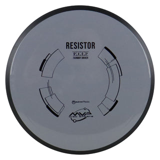 MVP Disc Golf Neutron Resistor Fairway Driver 6.5/4/0/3.5 Gray 162 grams