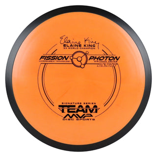 MVP Disc Golf Fission Elaine King Photon Distance Driver 11/5/-1/2.5 Mango 162 grams