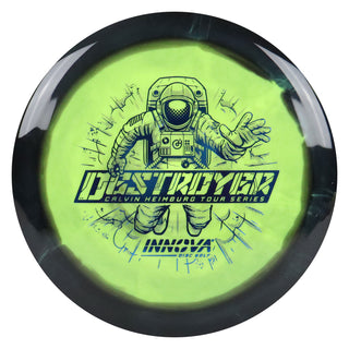 Innova Disc Golf Calvin Heimburg Tour Series Halo Star Destroyer Distance Driver 12/5/-1/3 Black Green/Blue 173 grams