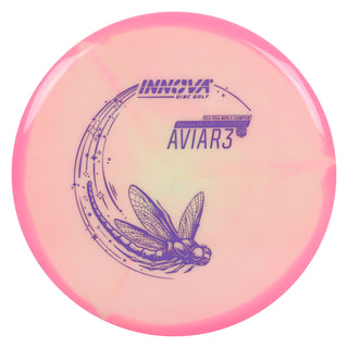 Innova Disc Golf Eveliina Salonen Tour Series Proto Glow Star Aviar3 Putter 3/2/0/2 Pink/Lavender 173 grams