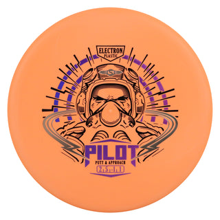 Streamline Disc Golf Electron Pilot Putter 2/5/0/1 Orange/Indigo Purple 171 grams