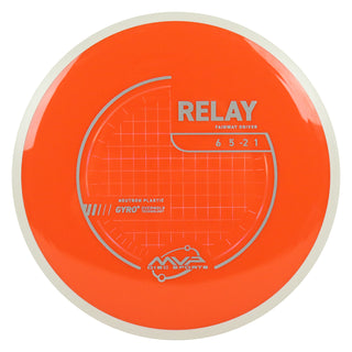 MVP Discs Sports Project Lab Coat Neutron Relay Fairway Driver 6/5/-2/1 Orange 163 grams