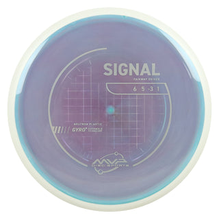 MVP Discs Sports Project Lab Coat Neutron Signal Fairway Driver 6/5/-3/1 Purple Blue 162 grams
